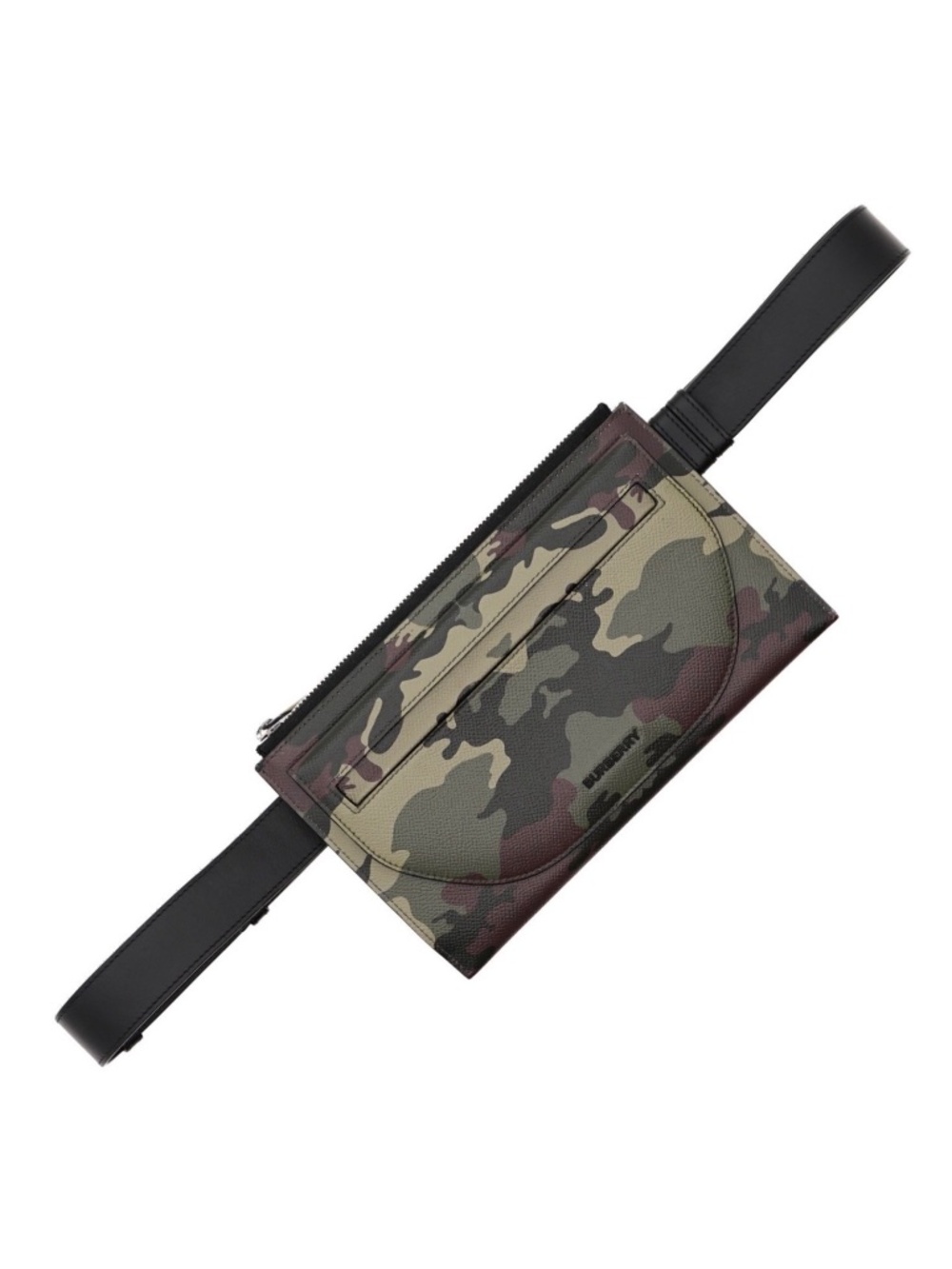 Burberry Olympia Camouflage Slim Belt Bag Travel New